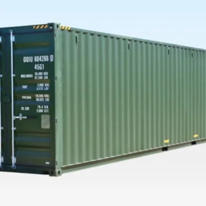 Buy 40ft High One Trip Cube Green Container Online