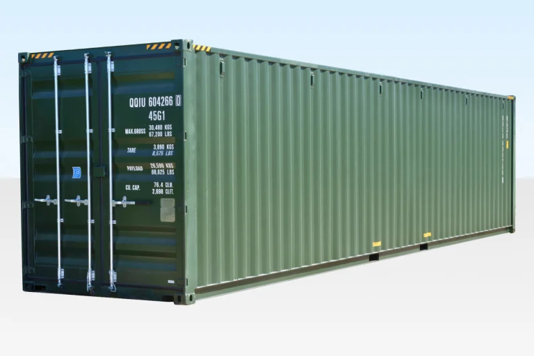 Buy 40ft High One Trip Cube Green Container Online Buy 40ft High One Trip Cube Green Container Online