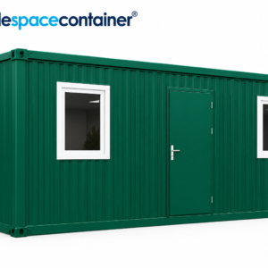 Buy Large Flat Pack Office 6.5m x 2.3m Green Online