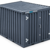 Buy 3m Flat Pack Storage Grey Container Online